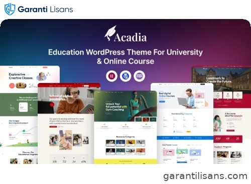 Education WordPress Theme For University & Online Course – Acadia