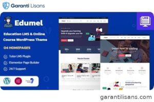 Edumel- Education LMS WordPress Theme