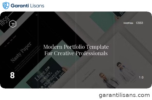 Eight – Responsive Portfolio WordPress Theme