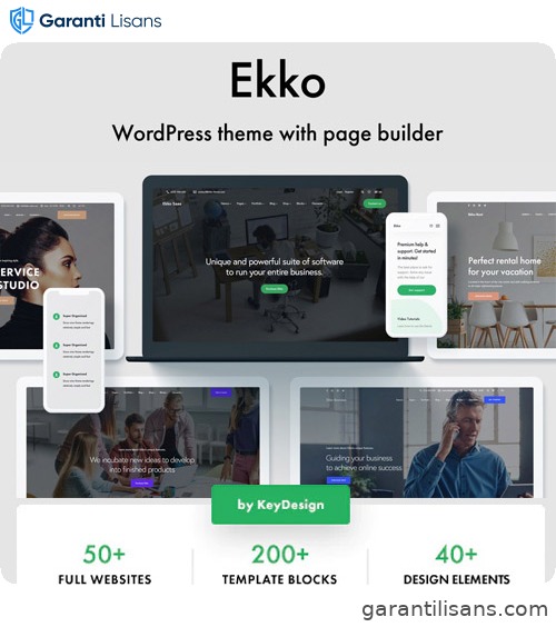 Ekko – Multi-Purpose WordPress Theme with Page Builder