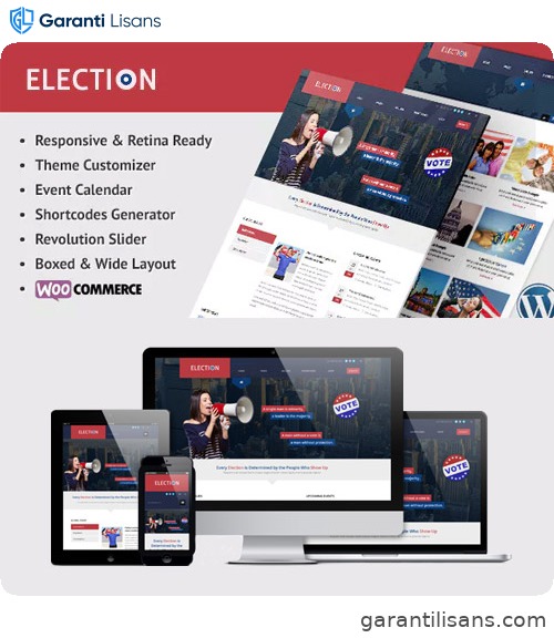 Election – Political WordPress Theme