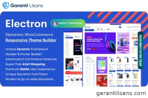 Electron – Elementor Electronics Store WooCommerce Theme