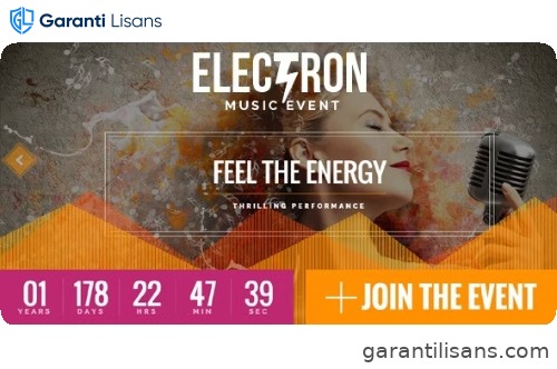Electron – Event Concert & Christmas New Year Conference Theme