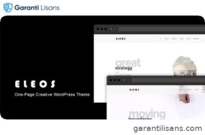 Eleos – One-Page Creative WordPress Theme