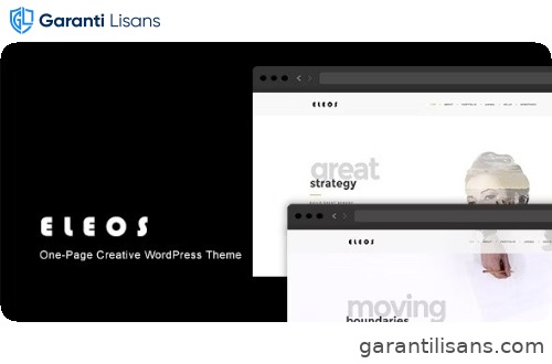 Eleos – One-Page Creative WordPress Theme