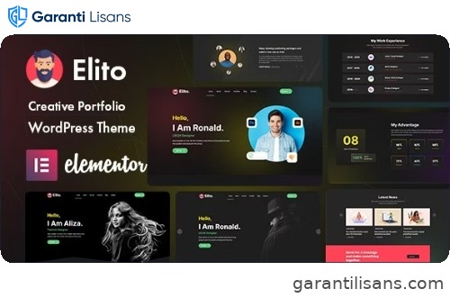 Elito – Creative Portfolio WordPress Theme