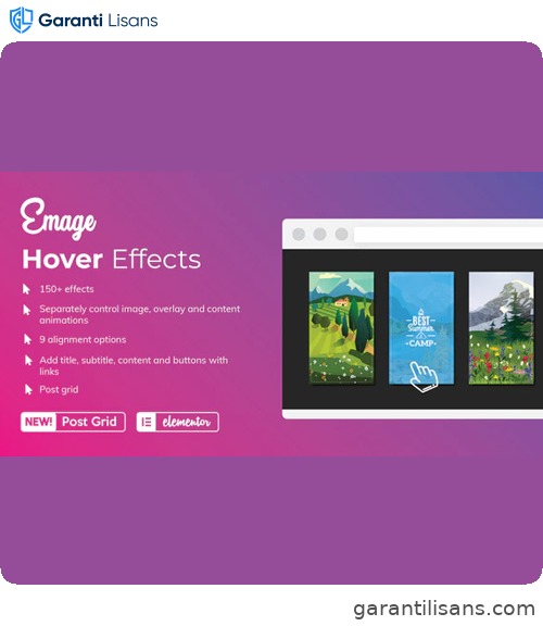 Emage – Image Hover Effects for Elementor