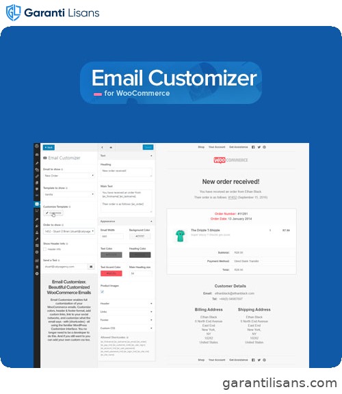 Email Customizer for WooCommerce