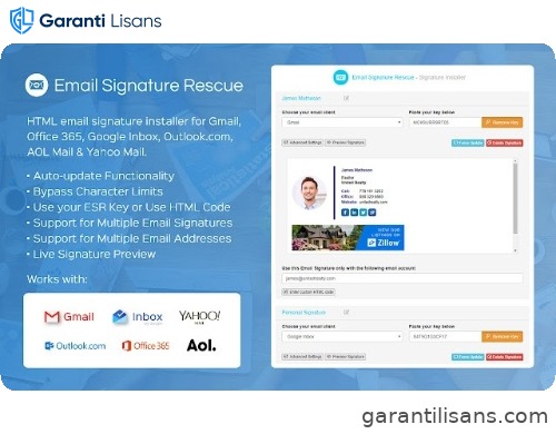 Email Signatures Plugin For 66biolinks or 66toolkit 1.0 update for