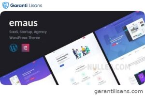 Emaus – SaaS App and Startup Elementor WordPress Theme