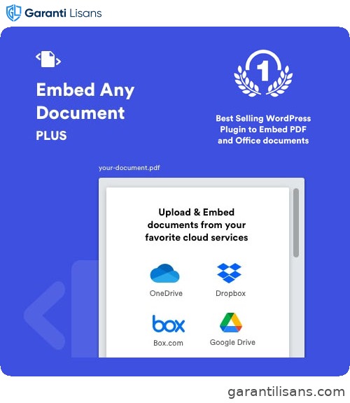 Embed Any Document Plus – WordPress Plugin