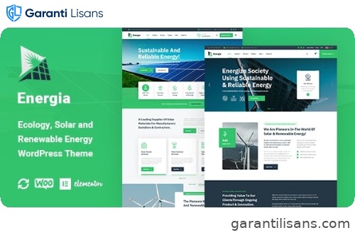 Energia – Renewable Energy WordPress Theme