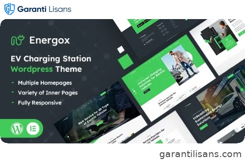 Energox | EV Charging Station WordPress Theme