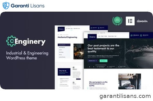 Enginery – Industrial & Engineering WordPress Theme