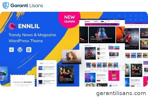 Ennlil – Modern Magazine WordPress Theme with Dark Mode + WooCommerce