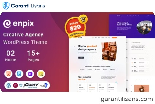 Enpix | Digital Agency Creative Portfolio Theme