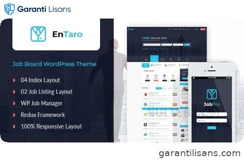 Entaro – Job Portal WordPress Theme