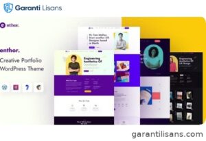Enthor – Creative Portfolio WordPress Theme