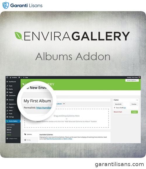 Envira Gallery – Albums Addon