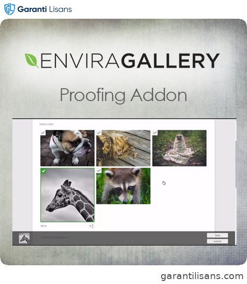 Envira Gallery – Proofing Addon