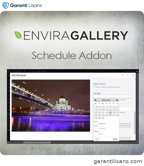 Envira Gallery – Schedule Addon