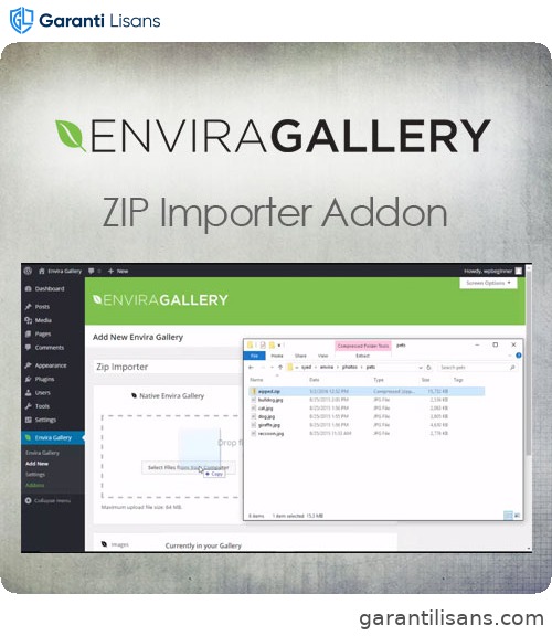 Envira Gallery – ZIP Importer Addon