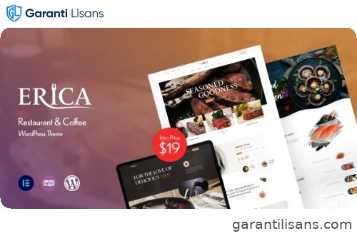 Erica – Restaurant & Coffee WordPress Theme