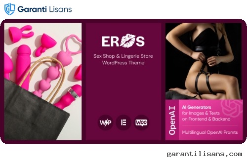 Eros – Sex Shop & Lingerie Store WordPress Theme