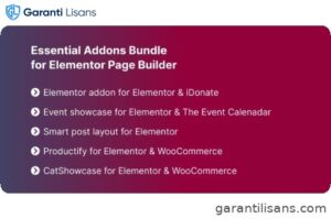 Essential Addons Bundle for Elementor Page Builder