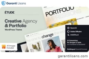 Etude — Creative Agency & Portfolio WordPress Theme