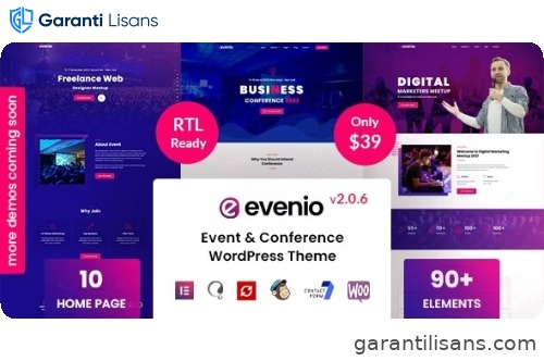 Evenio – Event Conference WordPress