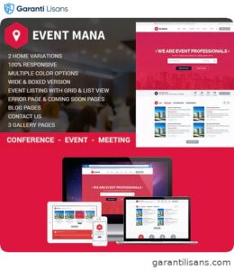 Event Management WordPress Theme