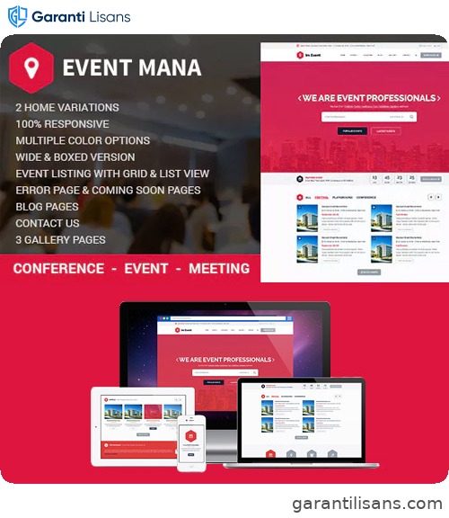 Event Management WordPress Theme