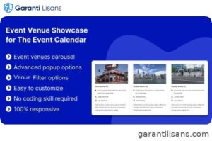 Event Venue Showcase for The Event Calendar