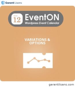 EventON Ticket Variations & Options