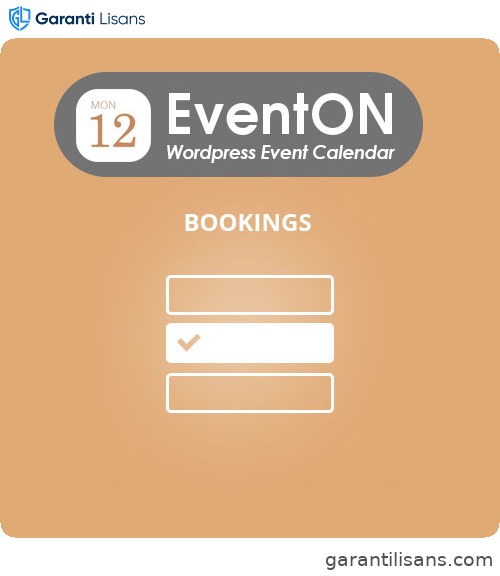 EventOn Bookings