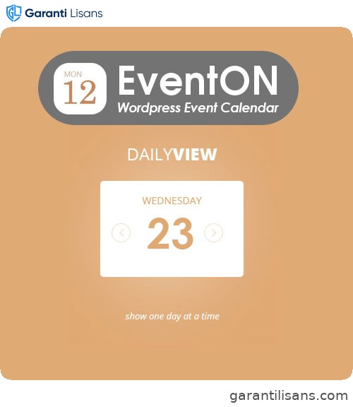EventOn Daily View