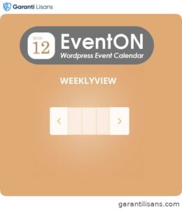 EventOn Weekly View