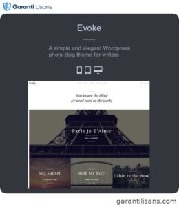 Evoke – Photo Travel WordPress Theme