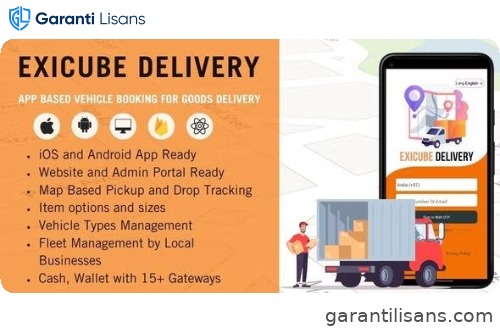 Exicube Delivery App