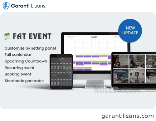 FAT Event – WordPress Event and Calendar Booking