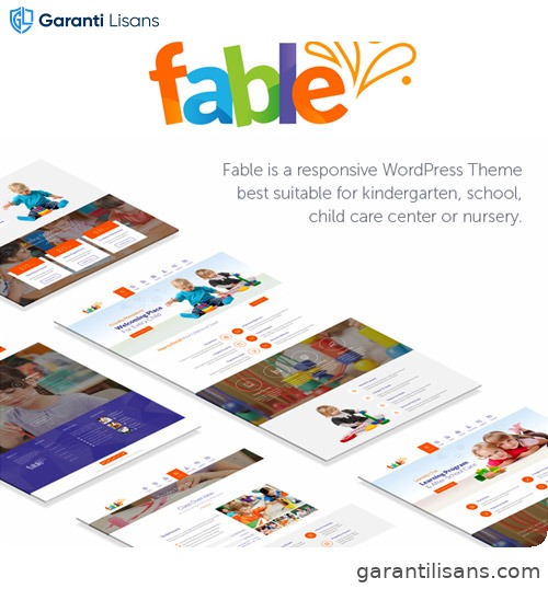 Fable – Children Kindergarten WordPress Theme