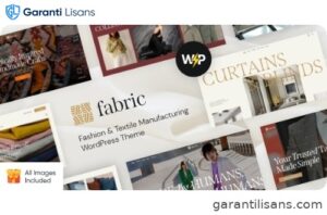 Fabric – Fashion & Textile Manufacturing WordPress Theme