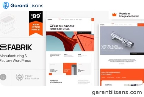 Fabrik – Manufacturing & Factory WordPress