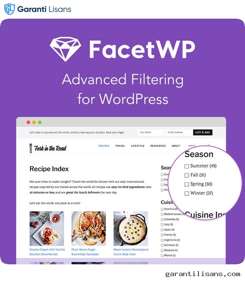 FacetWP – Advanced Filtering for WordPress