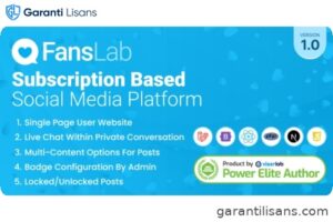 FansLab – Subscription Based Social Media Platform