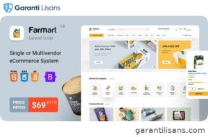 Farmart – Single or Multivendor Laravel eCommerce System