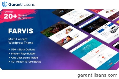 Farvis – Multipurpose WordPress Theme