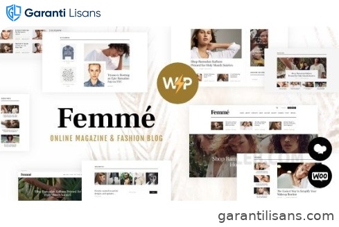 Femme – Fashion Blog & Magazine WordPress Theme + RTL