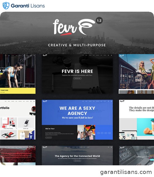 Fevr – Creative MultiPurpose Theme